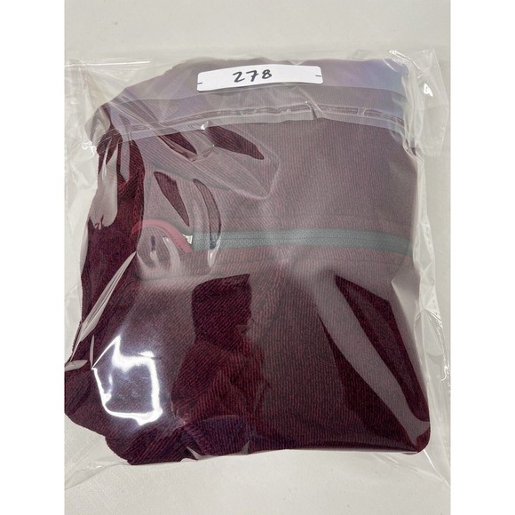 C9 by Champion 1/4 Zip Sweater Mens Large L Maroon Fleece Long Sleeve EUC - Picture 15 of 15